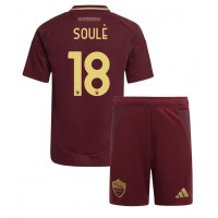 AS Roma Matias Soule #18 Hemmaställ Barn 2024-25 Korta ärmar (+ Korta byxor)